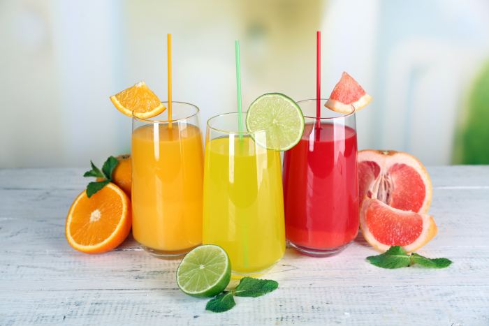 zumos de fruta